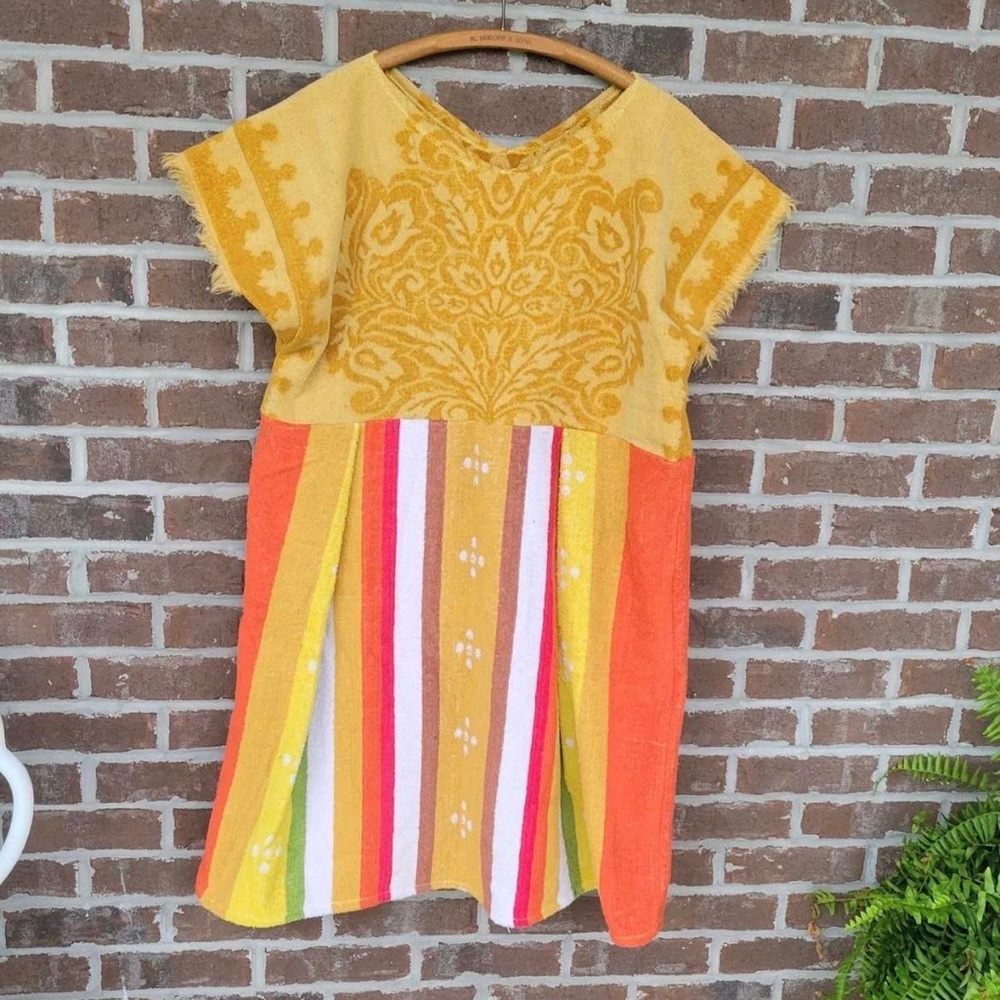 Reworked Vintage Towel Dress